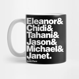 The Good Place Gang Mug